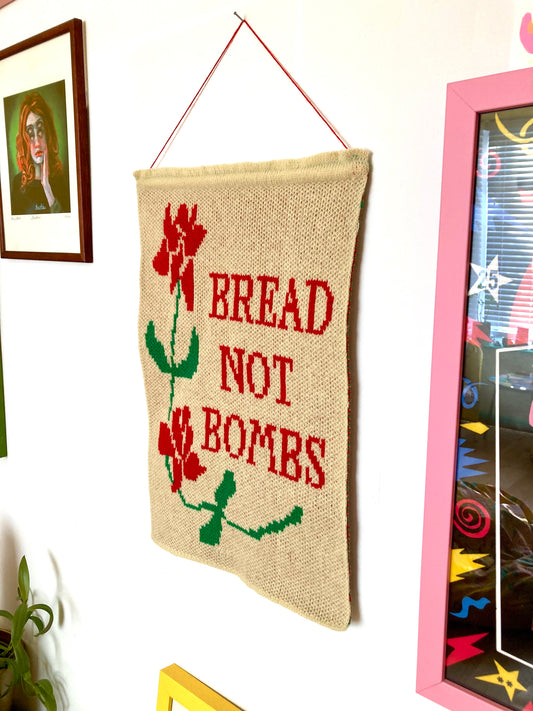 Bread not Bombs - Wall banner