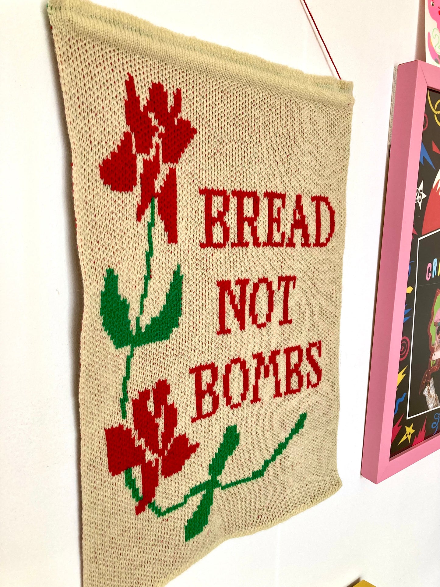Bread not Bombs - Wall banner