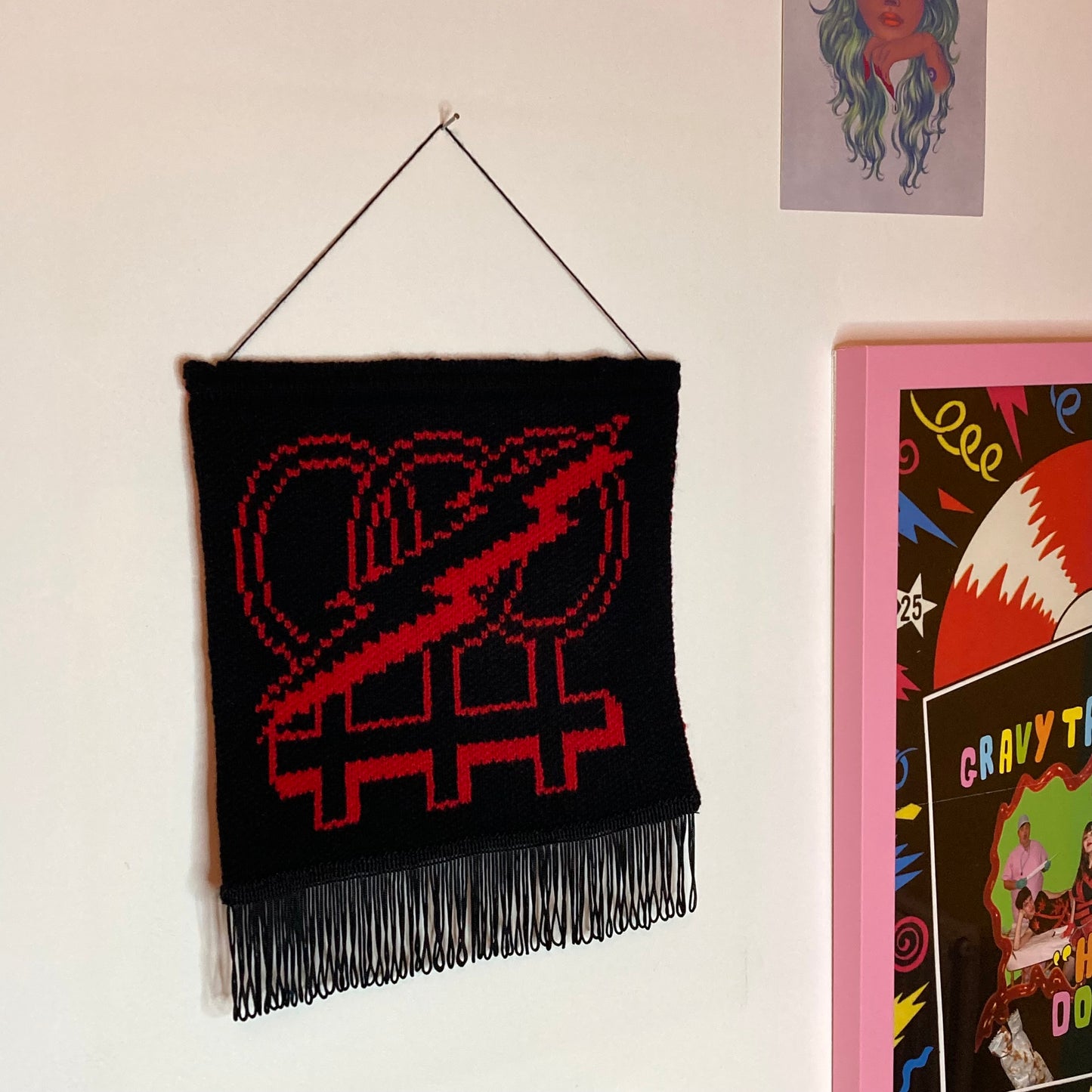 Lesbian Line - Wall Banner