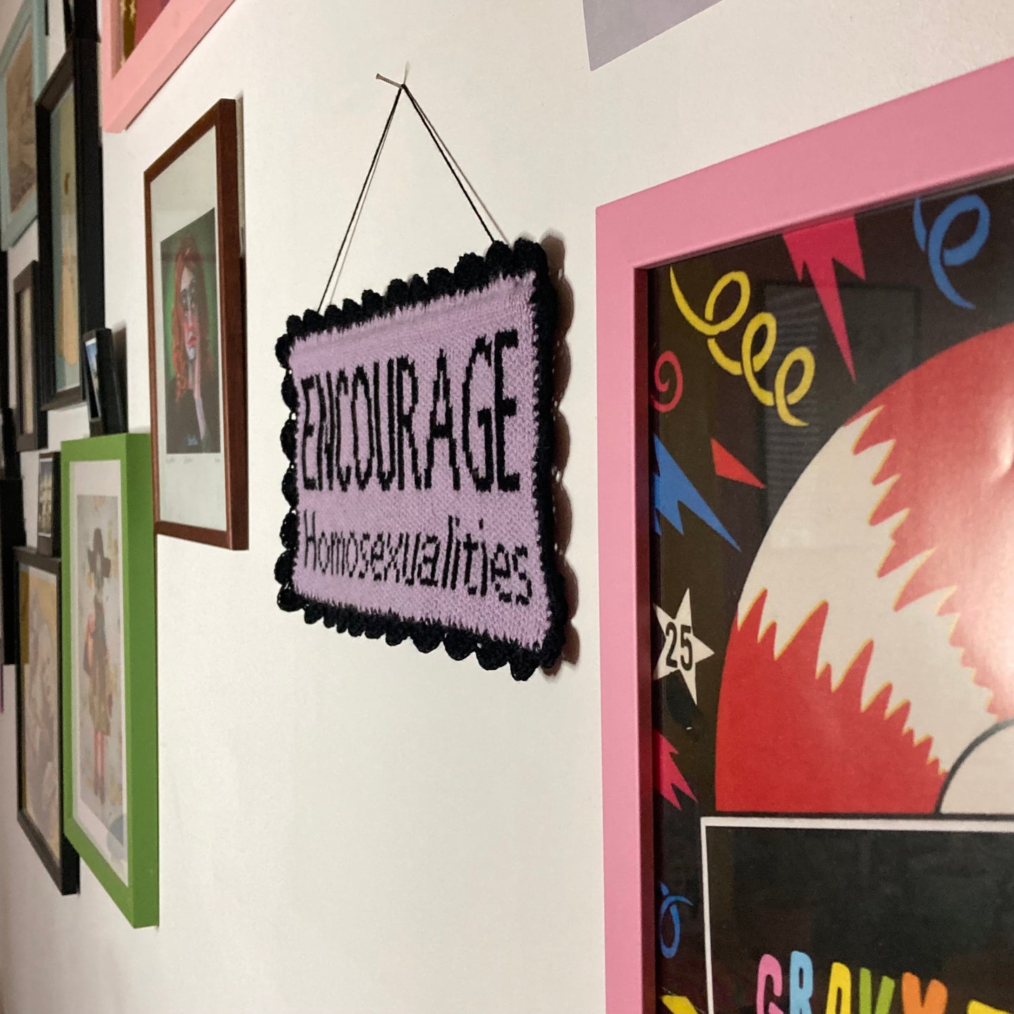 Encourage Homosexualities - wall banner