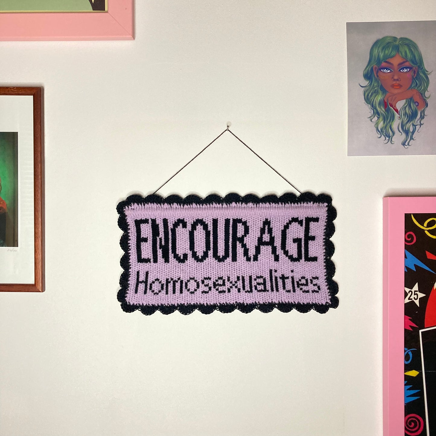 Encourage Homosexualities - wall banner
