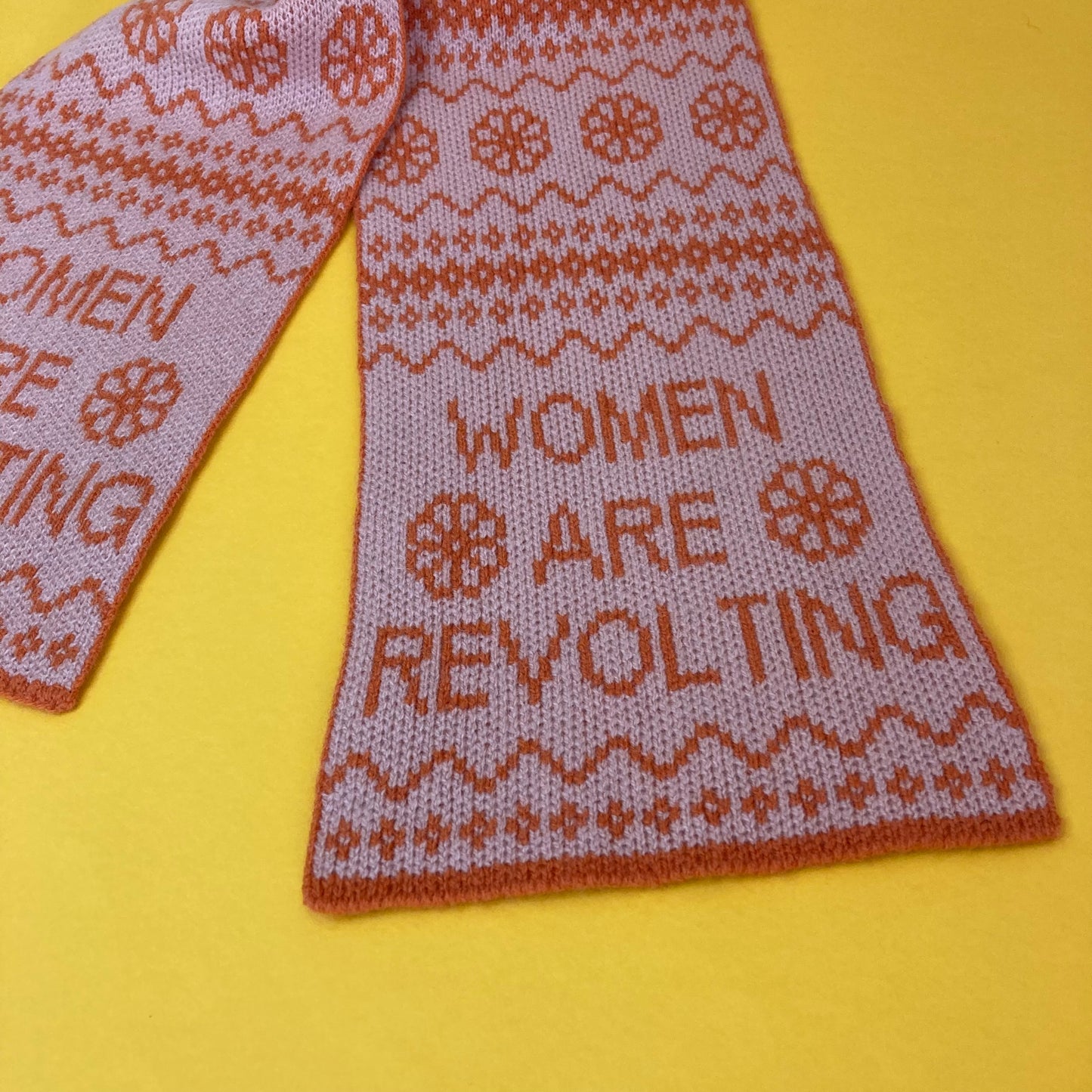 Women are revolting scarf