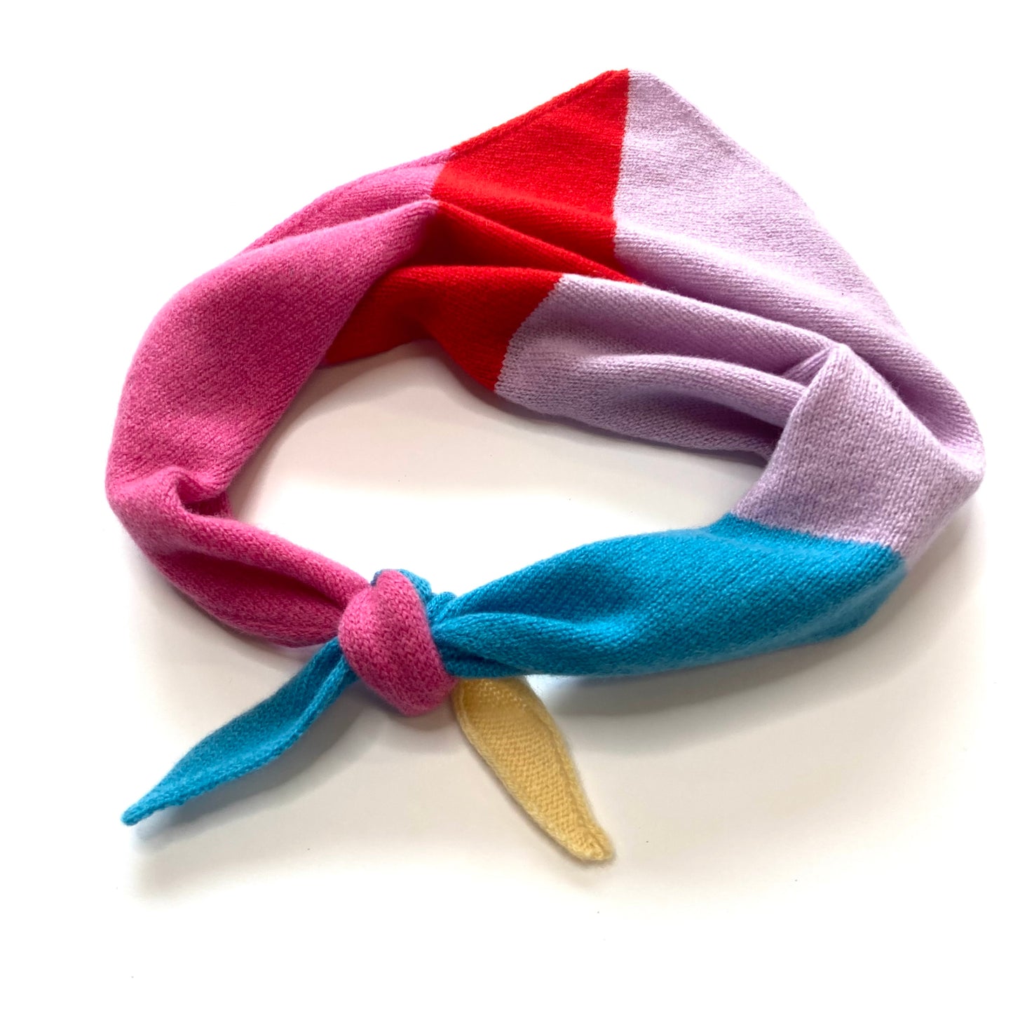 Triangle scarf - Stripey