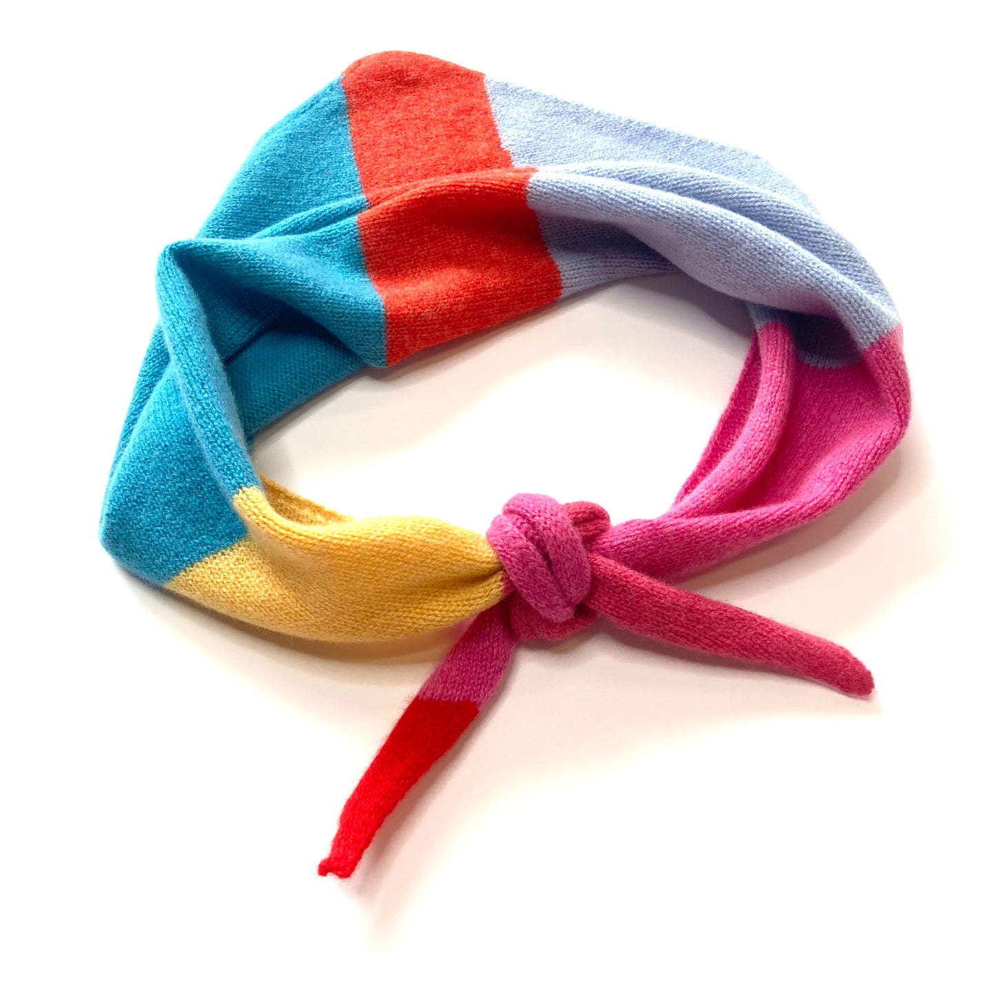 Triangle scarf - Stripey