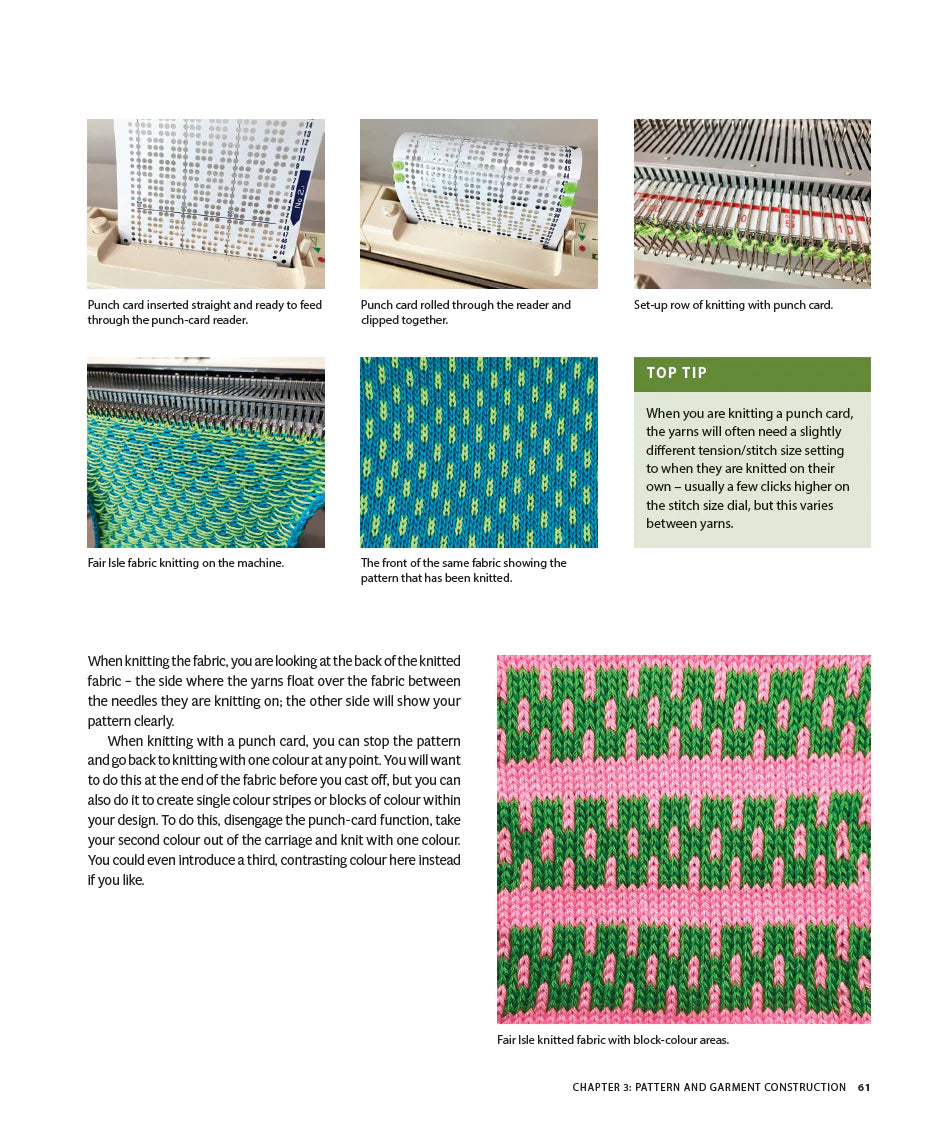 Discovering machine knitting