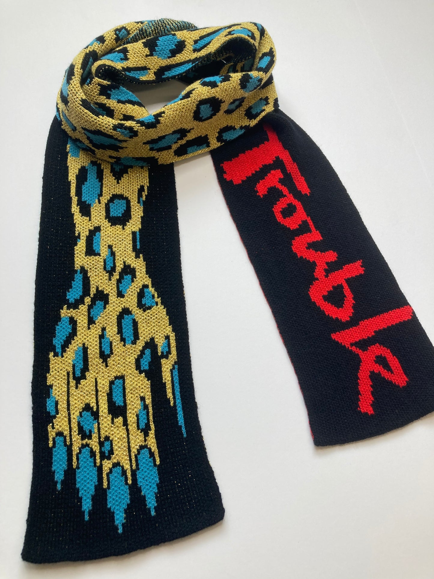 TROUBLE scarf