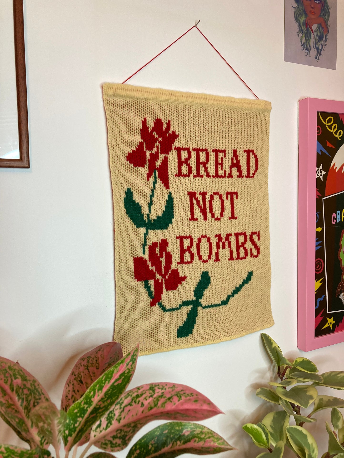 Bread not Bombs - Wall banner