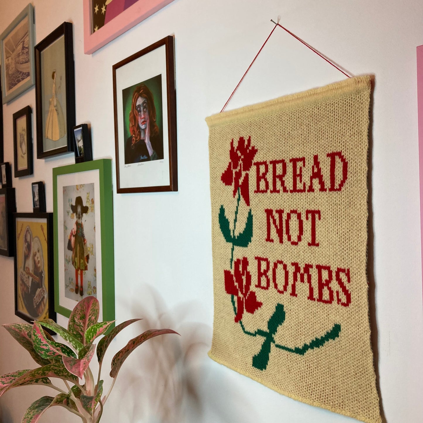 Bread not Bombs - Wall banner